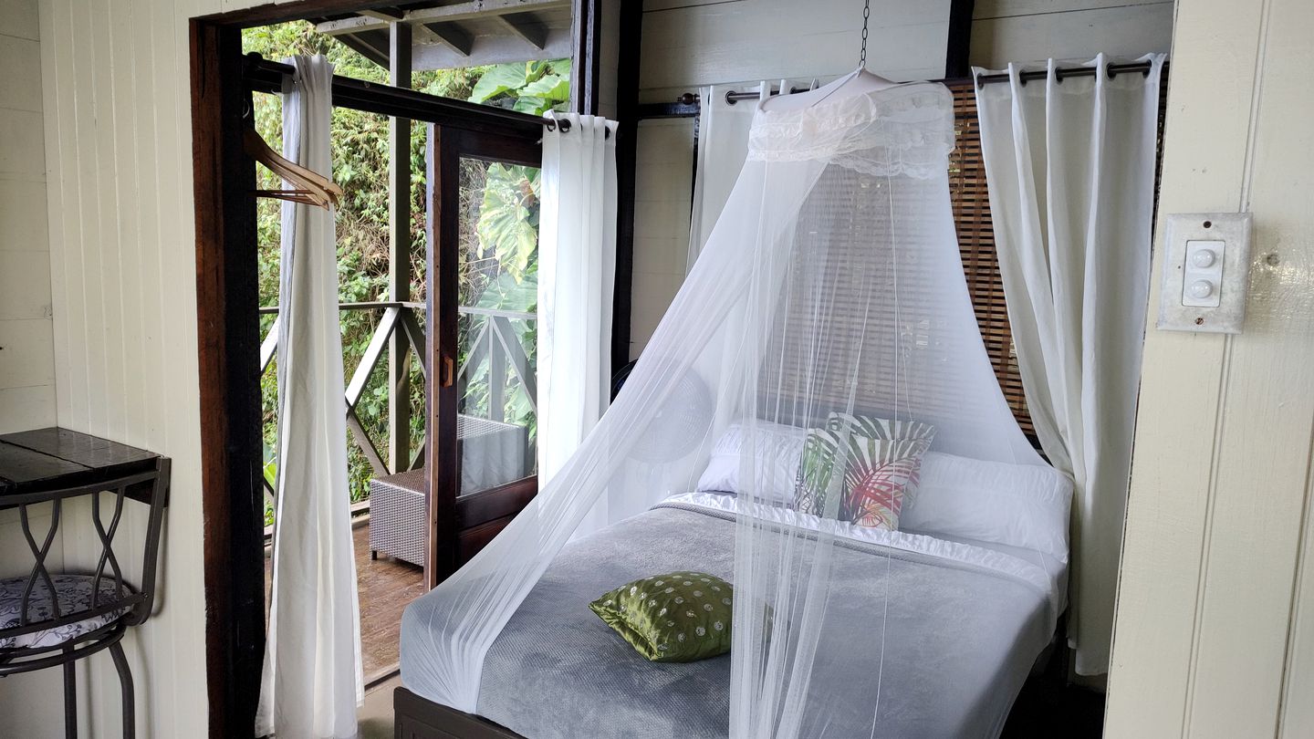 Glass Cabin with Spectacular Views of the Caribbean Rain Forest, Majestic Mountains and Sparkling Sea in Paramin, Trinidad and Tobago