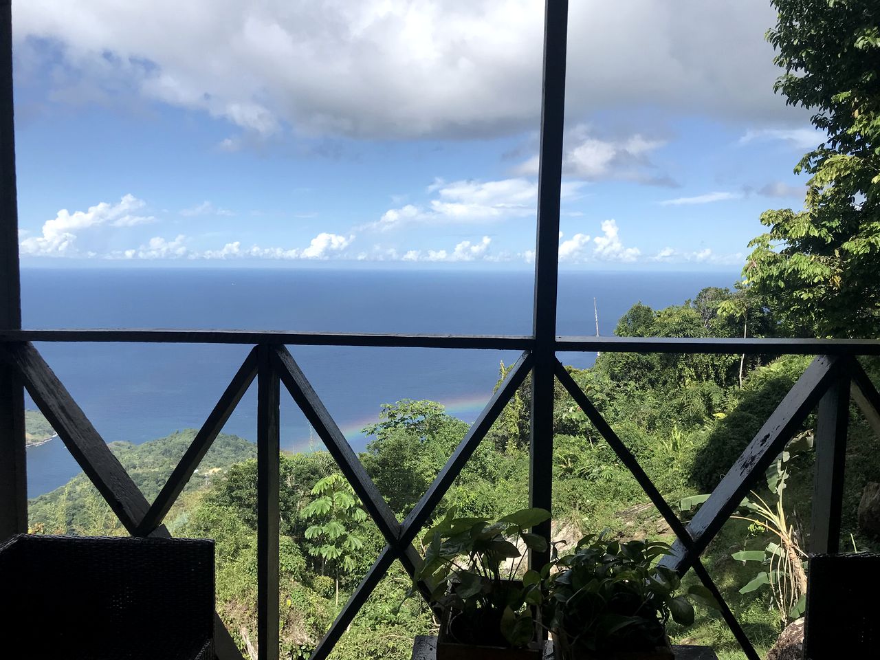 Glass Cabin with Spectacular Views of the Caribbean Rain Forest, Majestic Mountains and Sparkling Sea in Paramin, Trinidad and Tobago