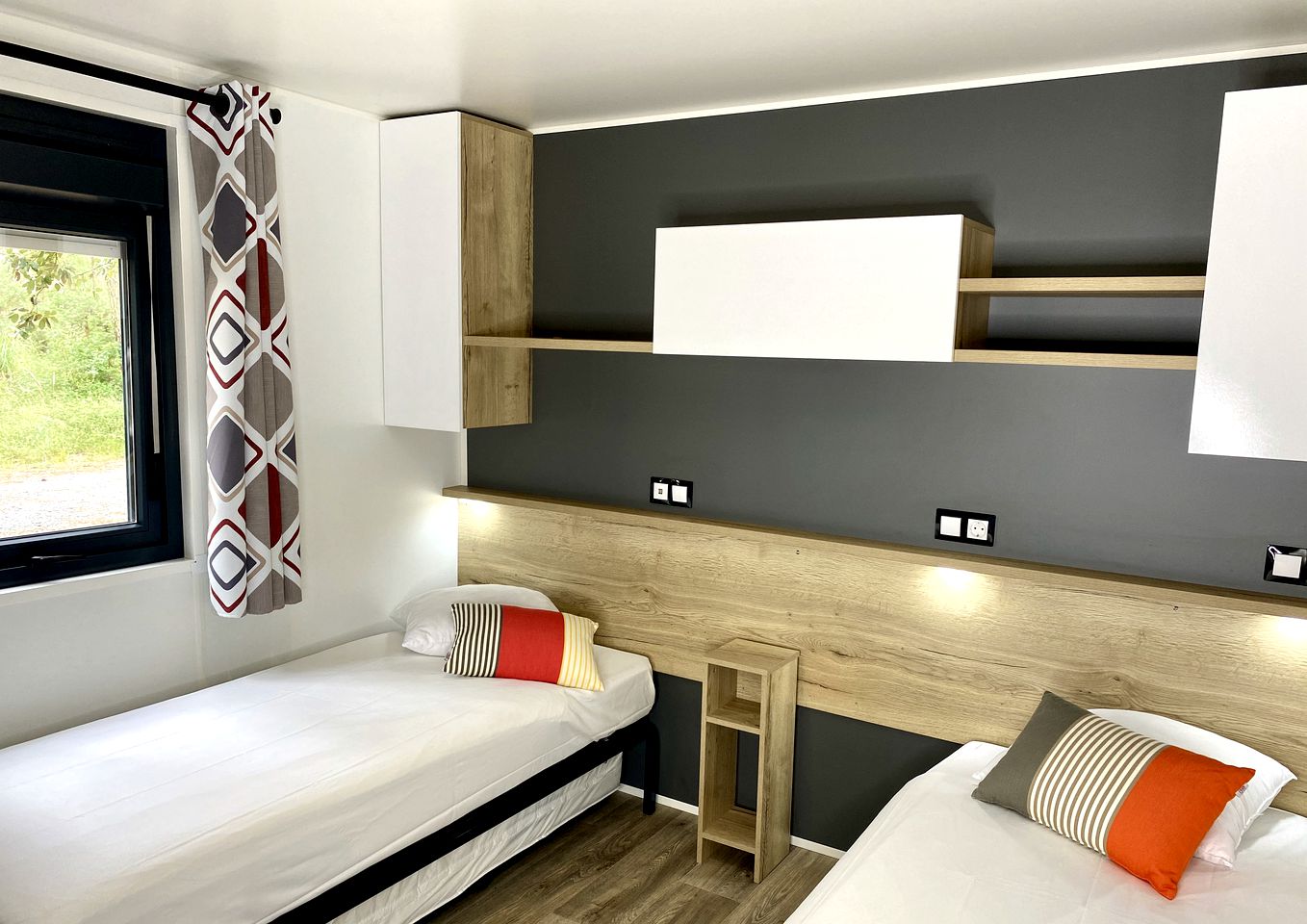 Family Glamping Getaways in France in this Charming Log Cabin Rental
