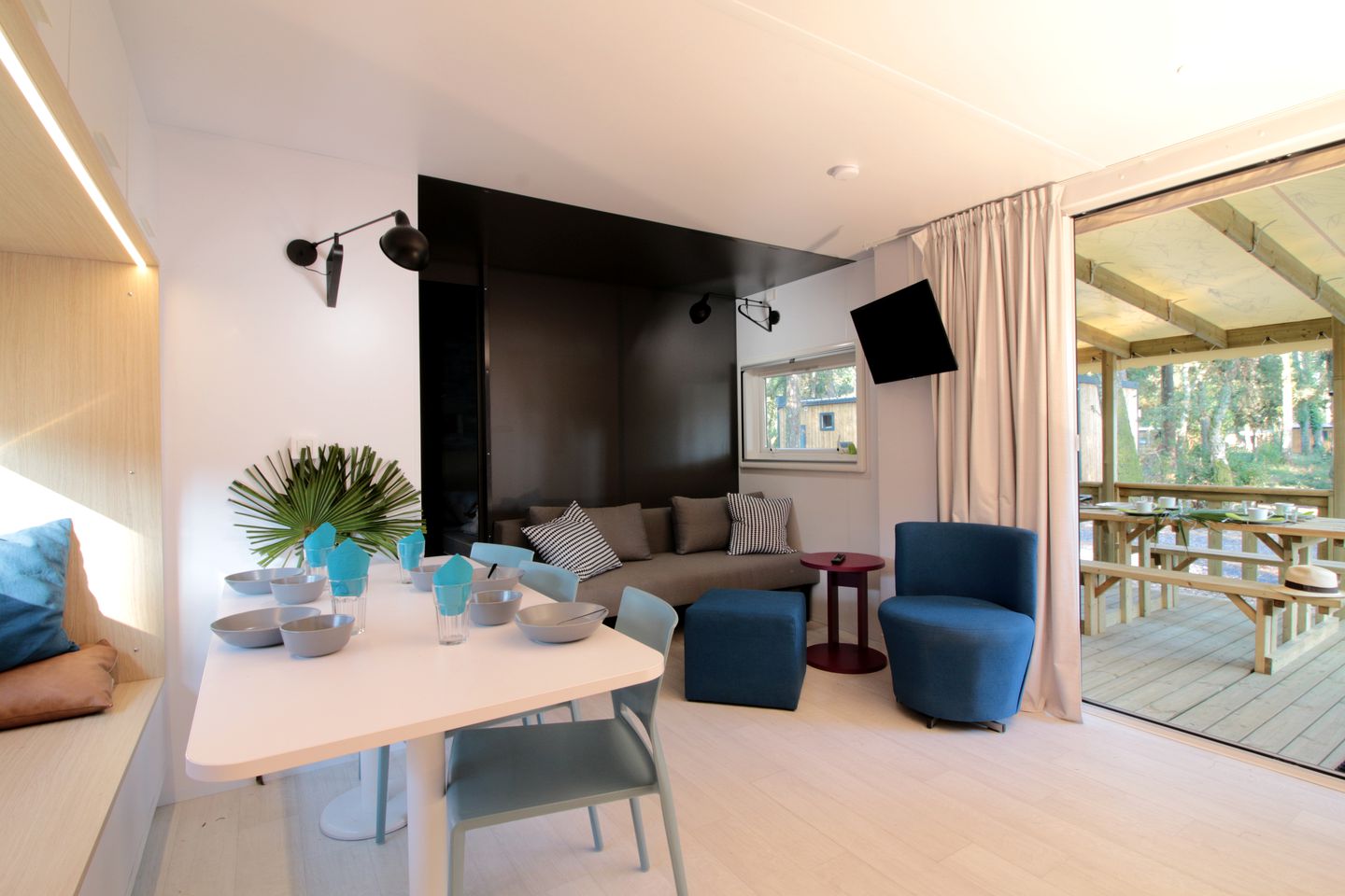 Rest and Relaxation in this Cozy Pet-Friendly Log Cabin Rental in Ondes, France