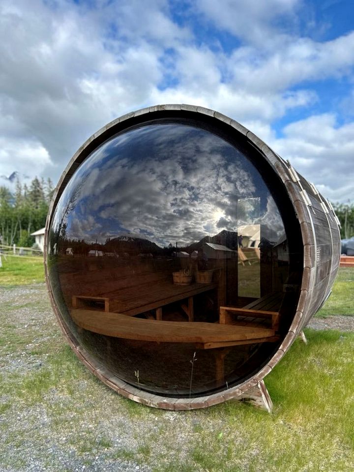 Cozy and Warm Safari Tent Rental in Seward, Alaska with Beautiful Views - The Perfect Romantic Mountain Getaway