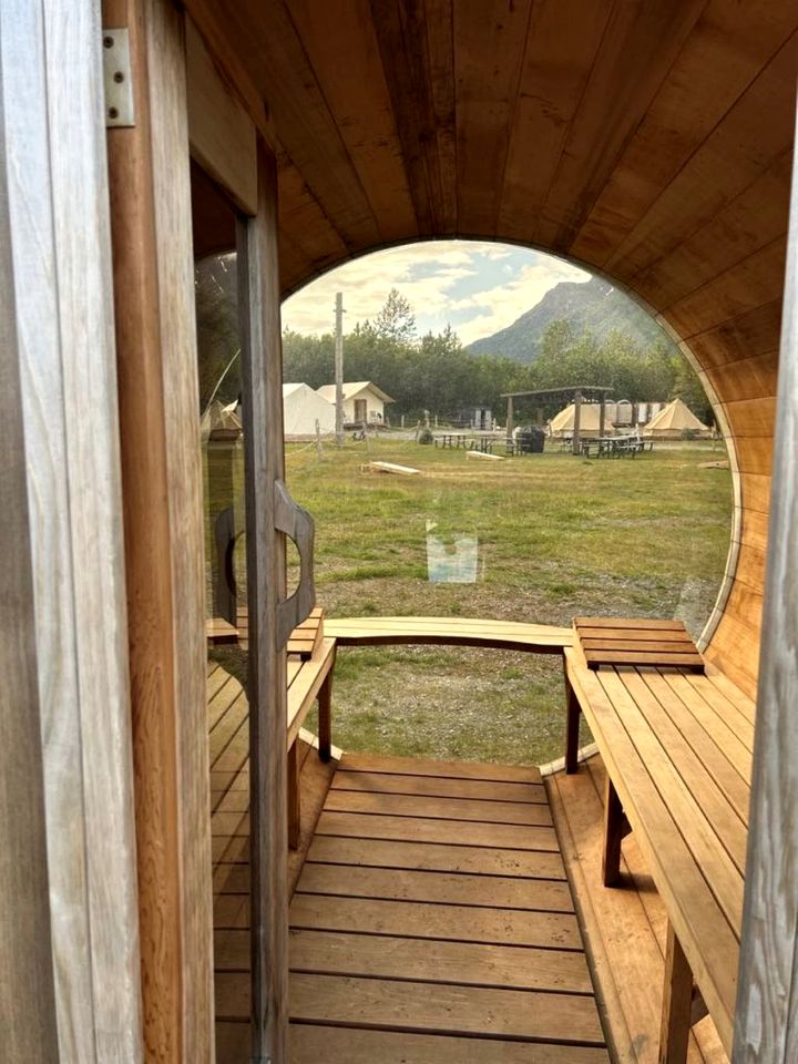 Cozy and Warm Safari Tent Rental in Seward, Alaska with Beautiful Views - The Perfect Romantic Mountain Getaway
