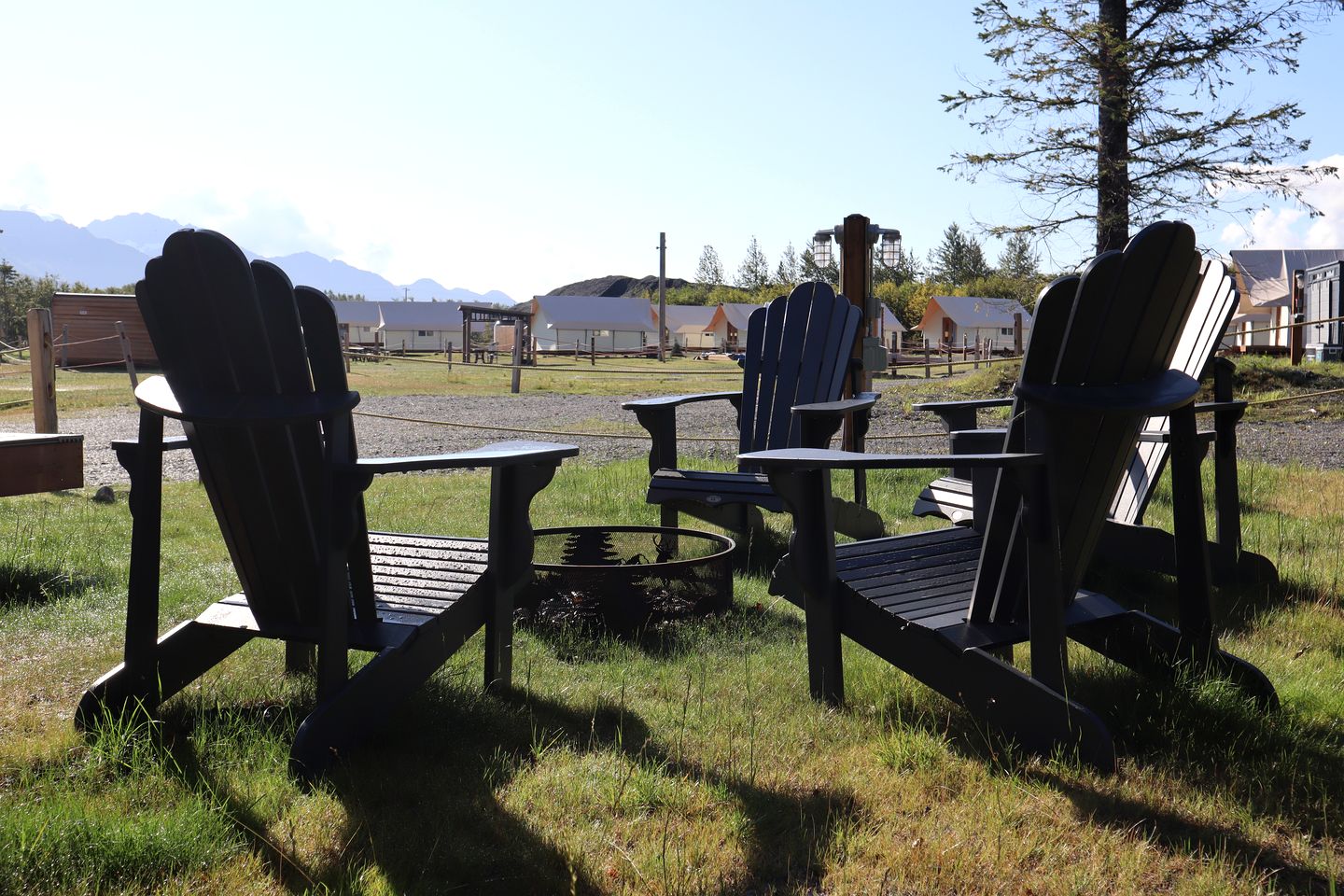 Cozy and Warm Safari Tent Rental in Seward, Alaska with Beautiful Views - The Perfect Romantic Mountain Getaway