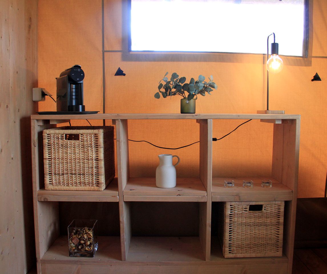 Fully Equipped Safari Tent Perfect for a Romantic Retreat in Portugal