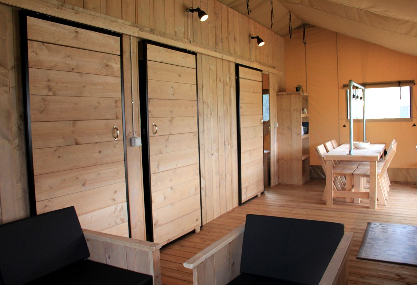 Fully Equipped Safari Tent Perfect for a Romantic Retreat in Portugal