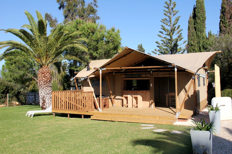 Fully Equipped Safari Tent Perfect for a Romantic Retreat in Portugal