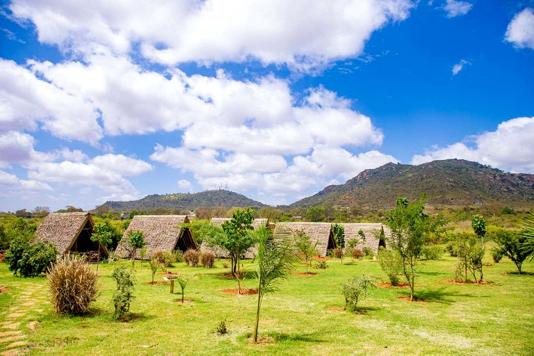Cabins (Kenya, Voi, Coast Province)