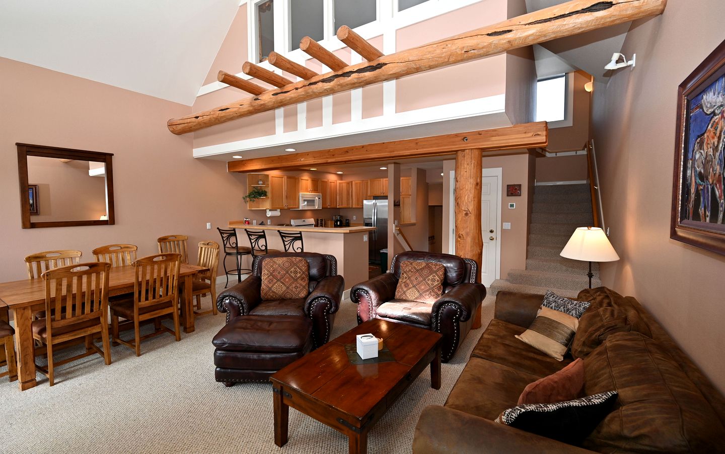 Ski-In/Ski-Out Luxury Cabin Rental with Incredible Views in Big Sky