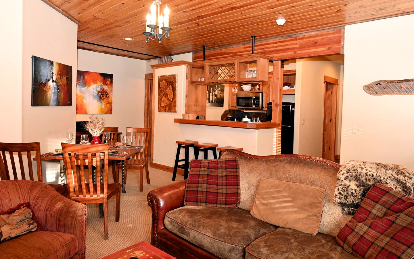 Family-Friendly Cabin Rental with Lone Peak Views in Big Sky