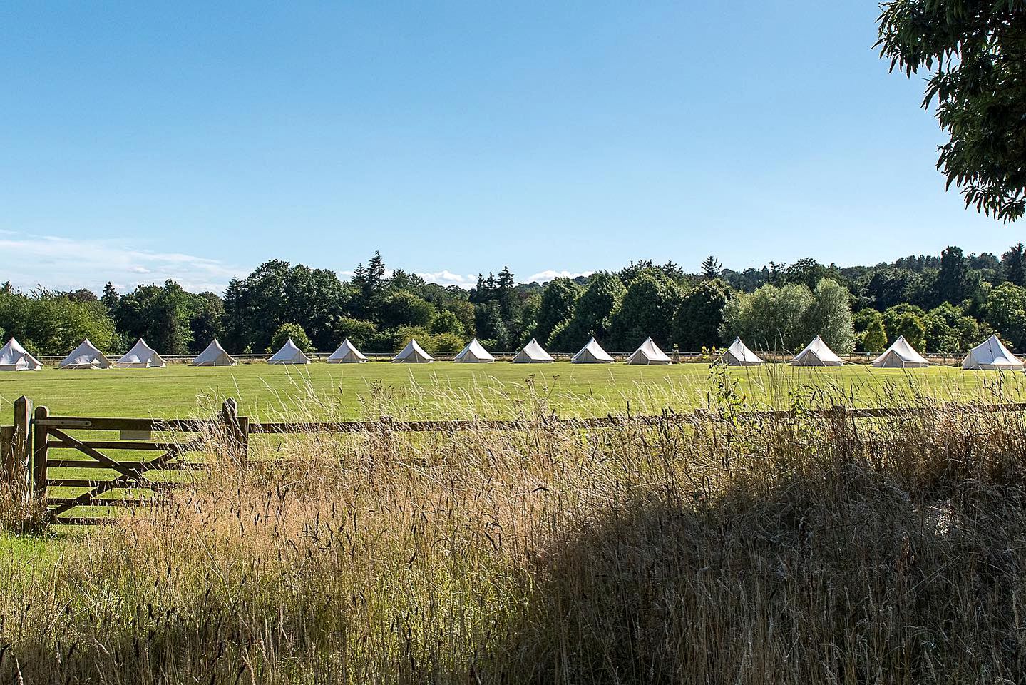 Family-Friendly Bell Tent Glamping on this Working Farm near Stratford-Upon-Avon, United Kingdom