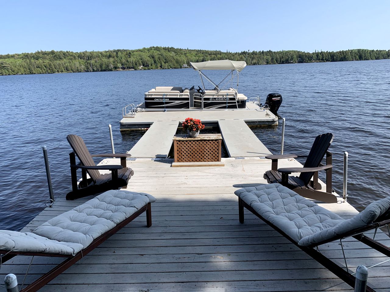Private Island Getaway for Family and Group Glamping on Edge of Algonquin Park, Ontario