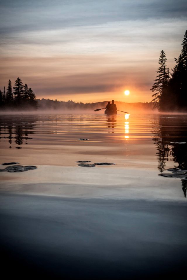 Private Island Getaway for Family and Group Glamping on Edge of Algonquin Park, Ontario