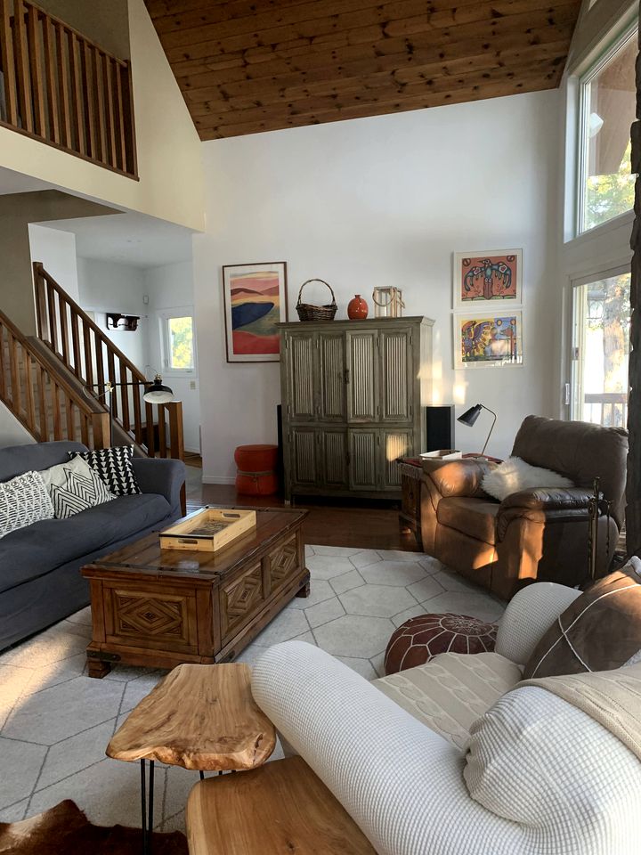 Private Island Getaway for Family and Group Glamping on Edge of Algonquin Park, Ontario