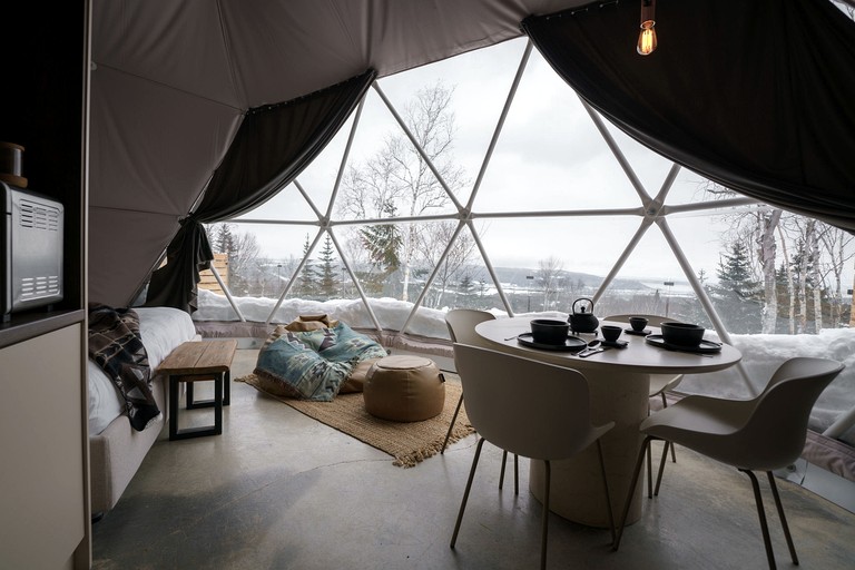 Domes (Canada, Baie Saint Paul, Quebec)