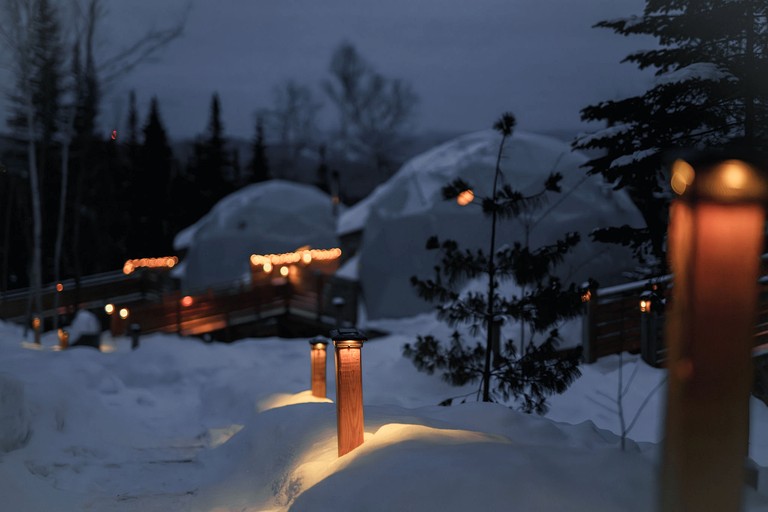 Domes (Canada, Baie Saint Paul, Quebec)