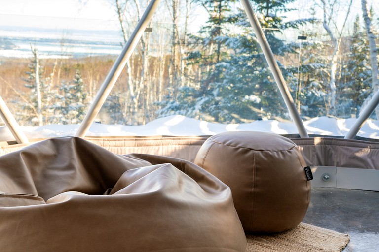 Domes (Canada, Baie Saint Paul, Quebec)