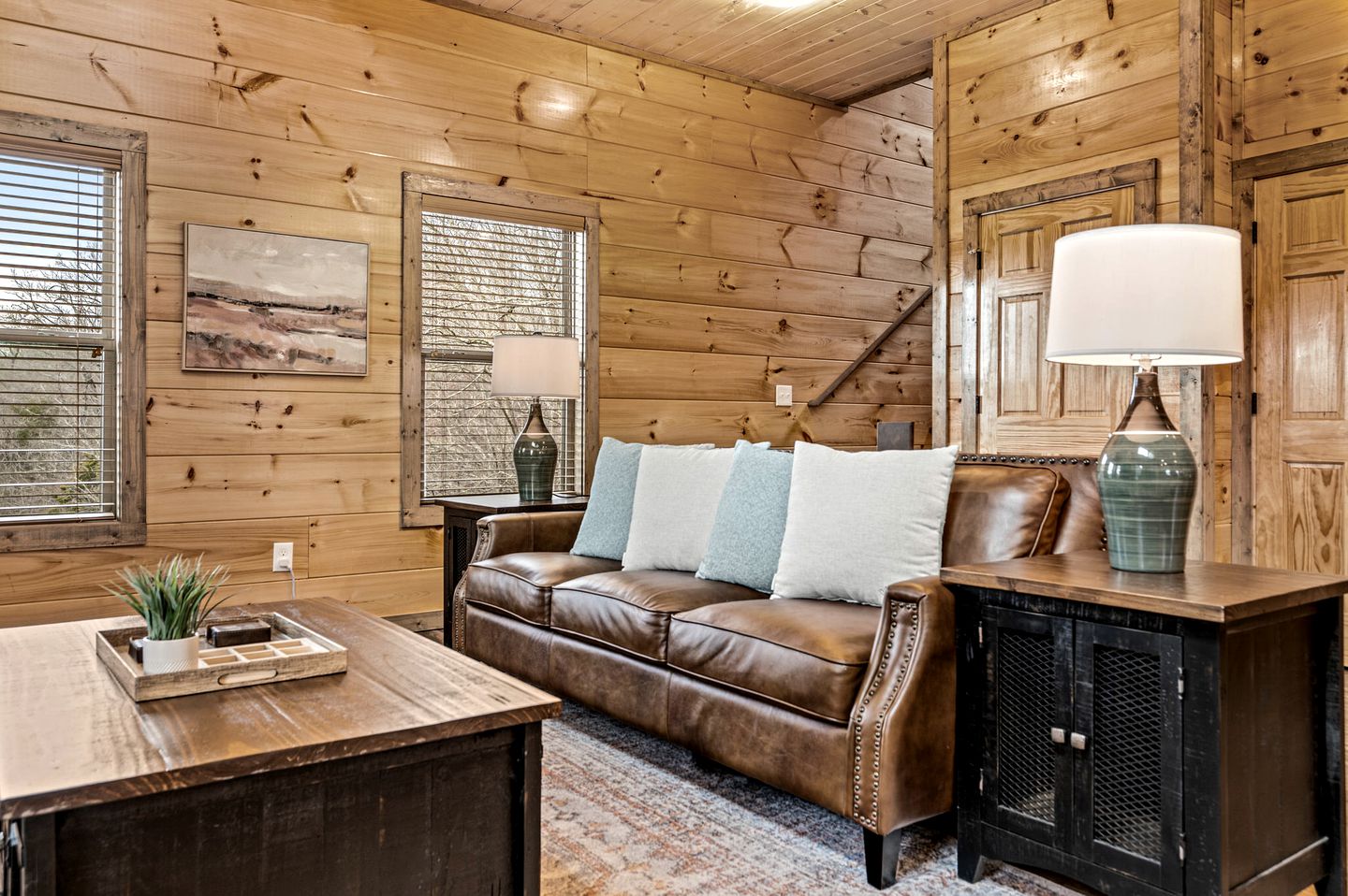 Great Smoky Mountain Retreat in this Luxury Cabin Rental for 10 with a Pool in Tennessee