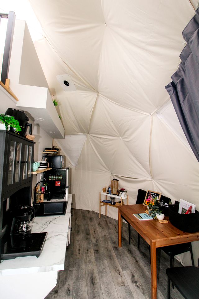 Getaways to the Canadian Countryside in this Lovely Dome Rental in Nova Scotia