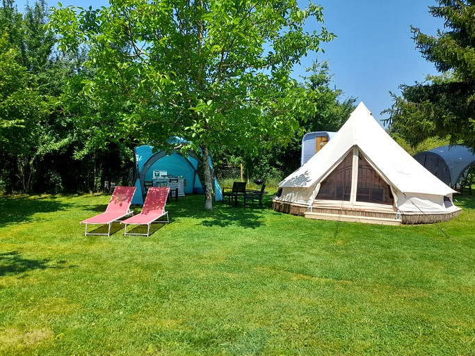Charming Bell Tent Rental in the French Countryside, Ideal for Family Vacations in Nouvelle-Aquitaine