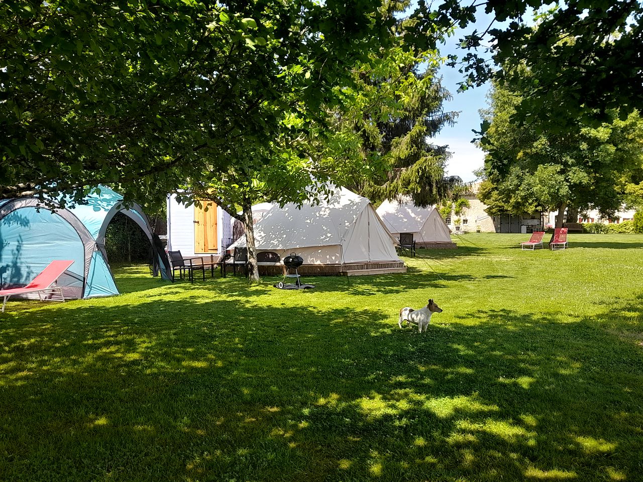 Charming Bell Tent Rental in the French Countryside, Ideal for Family Vacations in Nouvelle-Aquitaine