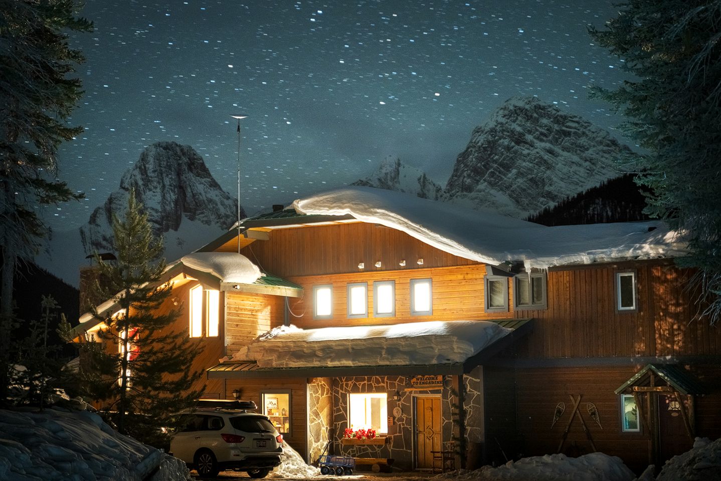 Elevated All Inclusive Glamping Experience with Meals Included at Glorious Alberta Rockies Resort
