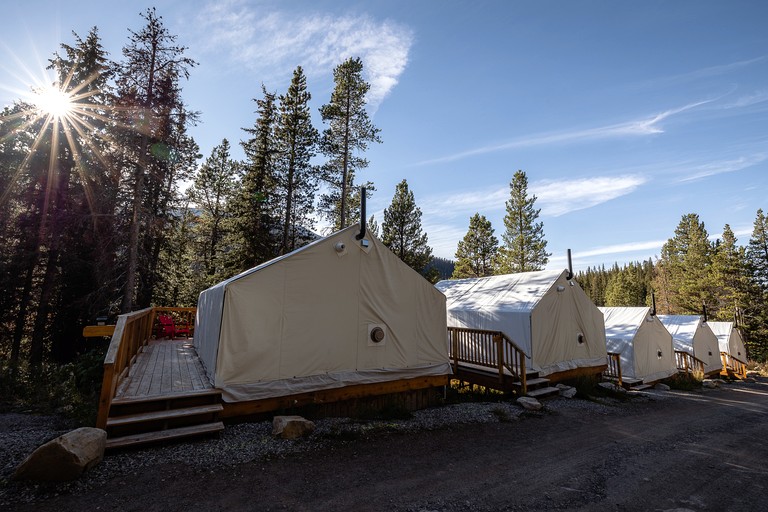 Tented Cabins (Canada, Canmore, Alberta)