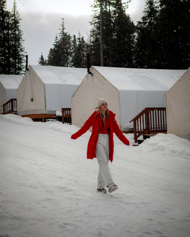 Elevated All Inclusive Glamping Experience with Meals Included at Glorious Alberta Rockies Resort