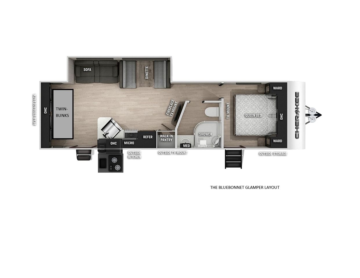 Cozy Caravan in Texas for Romantic Getaways to Nature