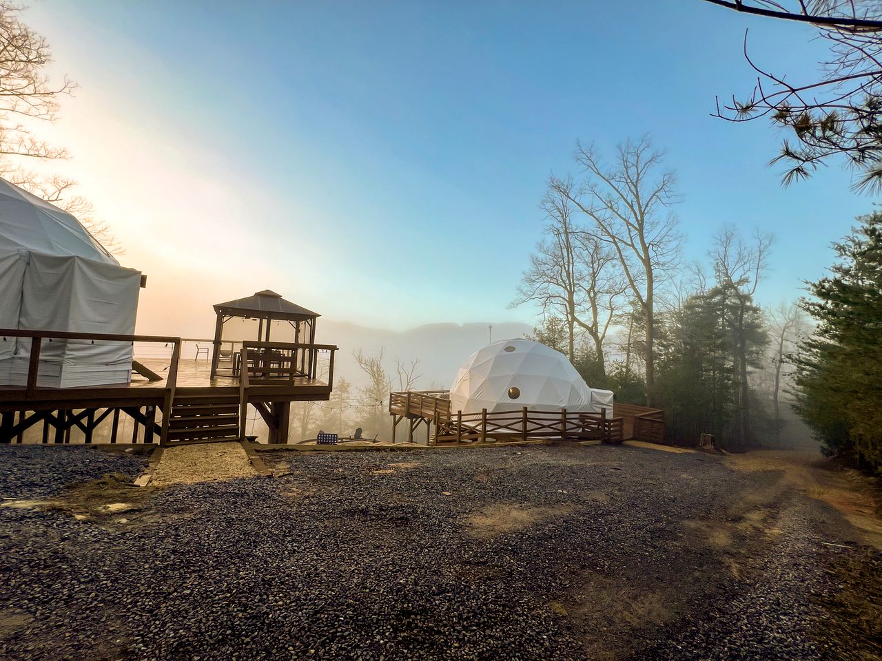 Contrast Cove Dome in Smoky Mountains in Hartford, Tennessee