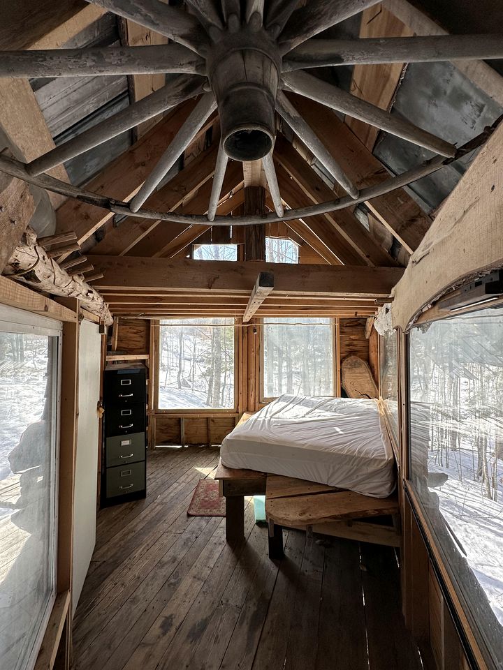 Into the Woods: Discover Our Charming Rustic Treehouse in Dorchester, NH