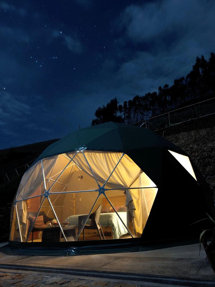 Off-Grid Luxurious Domes with Spectacular Lake and Mountain Views in Peru