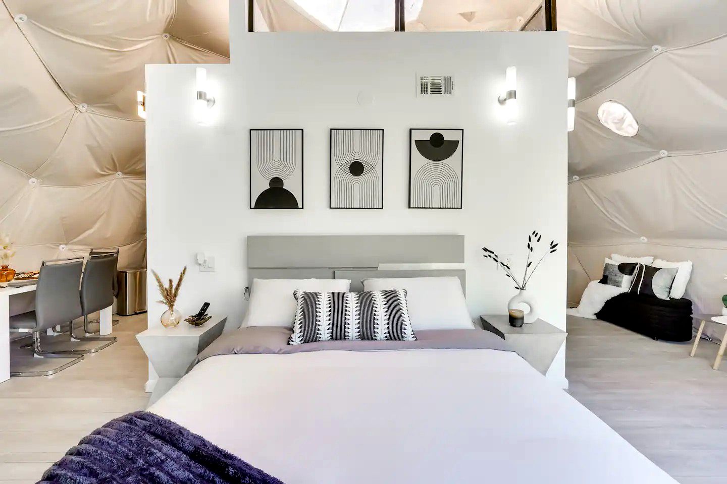 Pet-Friendly Luxury Dome with Modern Decor Inspired by the Surrounding Forests for Tranquility in Nature, in the Southern Catskills, New York