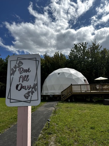 Pet-Friendly, Peaceful, Pink Dome Experience Perfect for Glamping Escapes in the Southern Catskills, New York