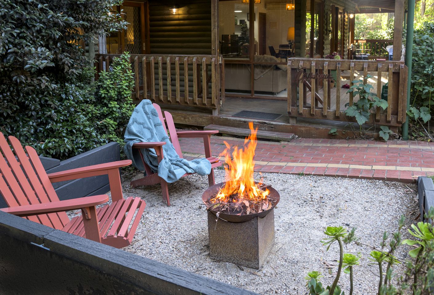 Glamping Escape to this Lovely Log Cabin Retreat in Olinda, Victoria