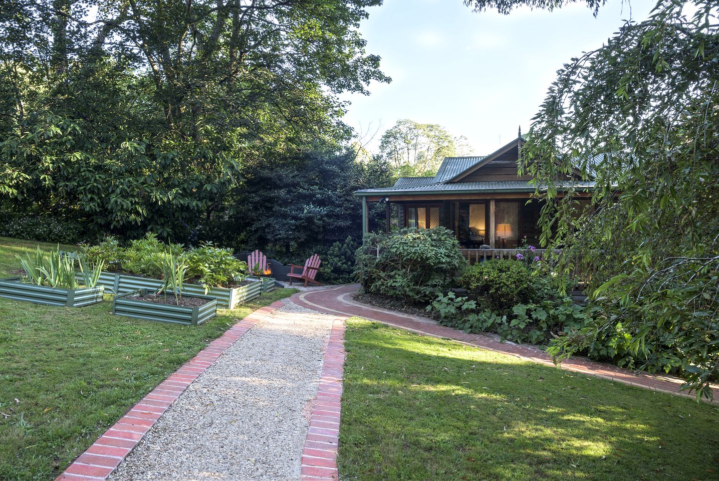 Glamping Escape to this Lovely Log Cabin Retreat in Olinda, Victoria