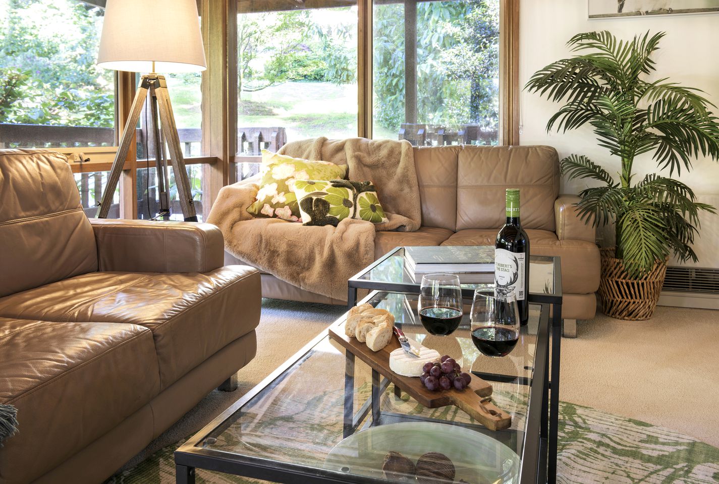 Glamping Escape to this Lovely Log Cabin Retreat in Olinda, Victoria