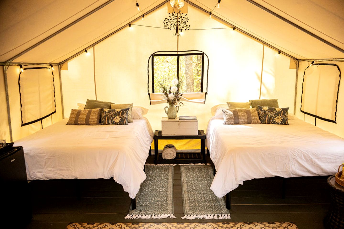 Comfortable Safari Tent Incredible to Reconnect with Nature in Brasstown, North Carolina