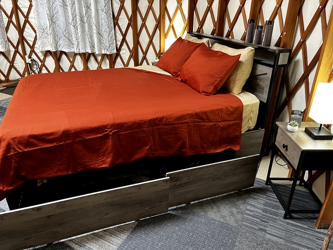 Yurts (United States of America, East Meredith, New York)