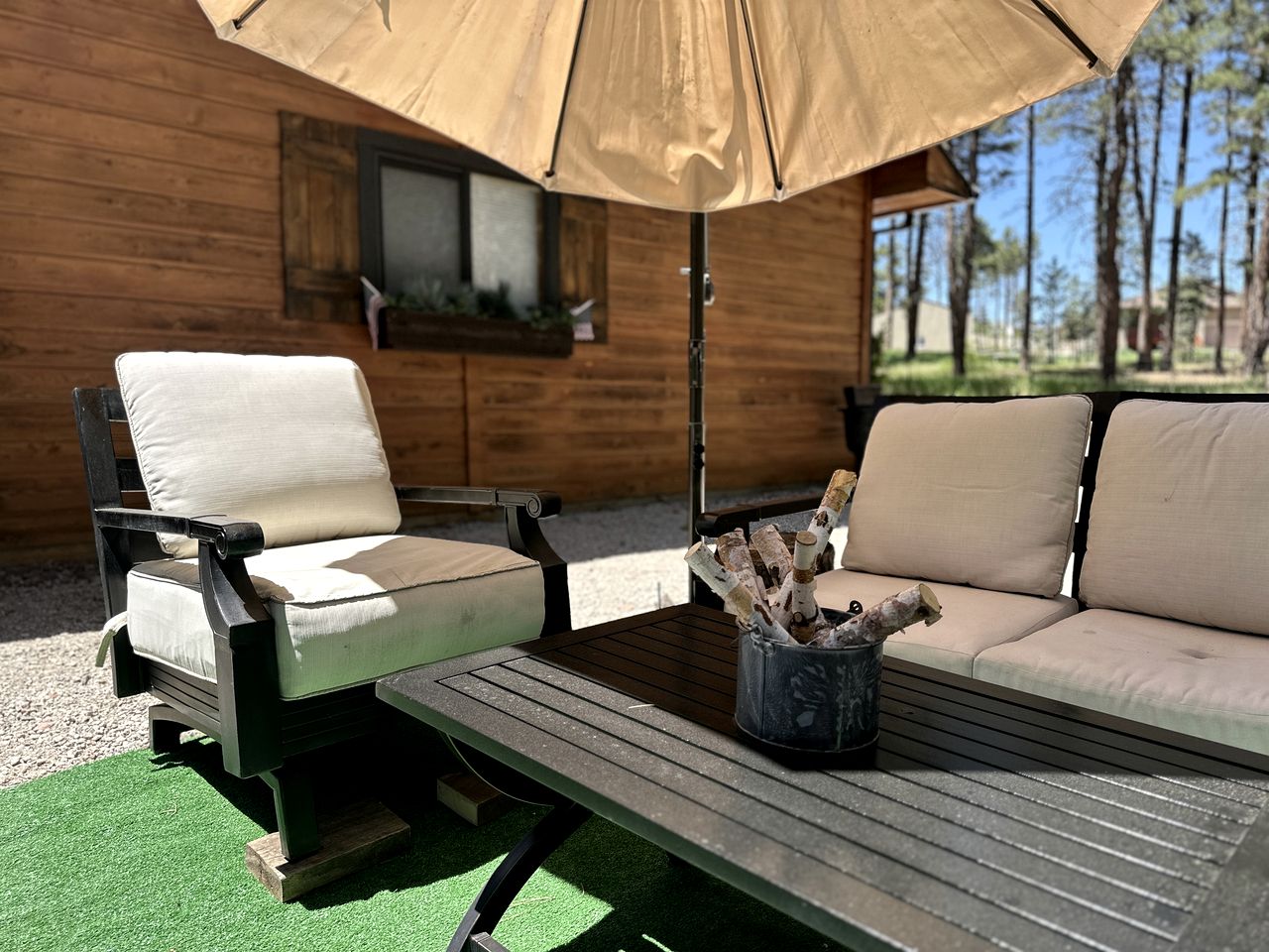 Quaint Rustic Cabin Surrounded by Nature in Black Forest, Colorado