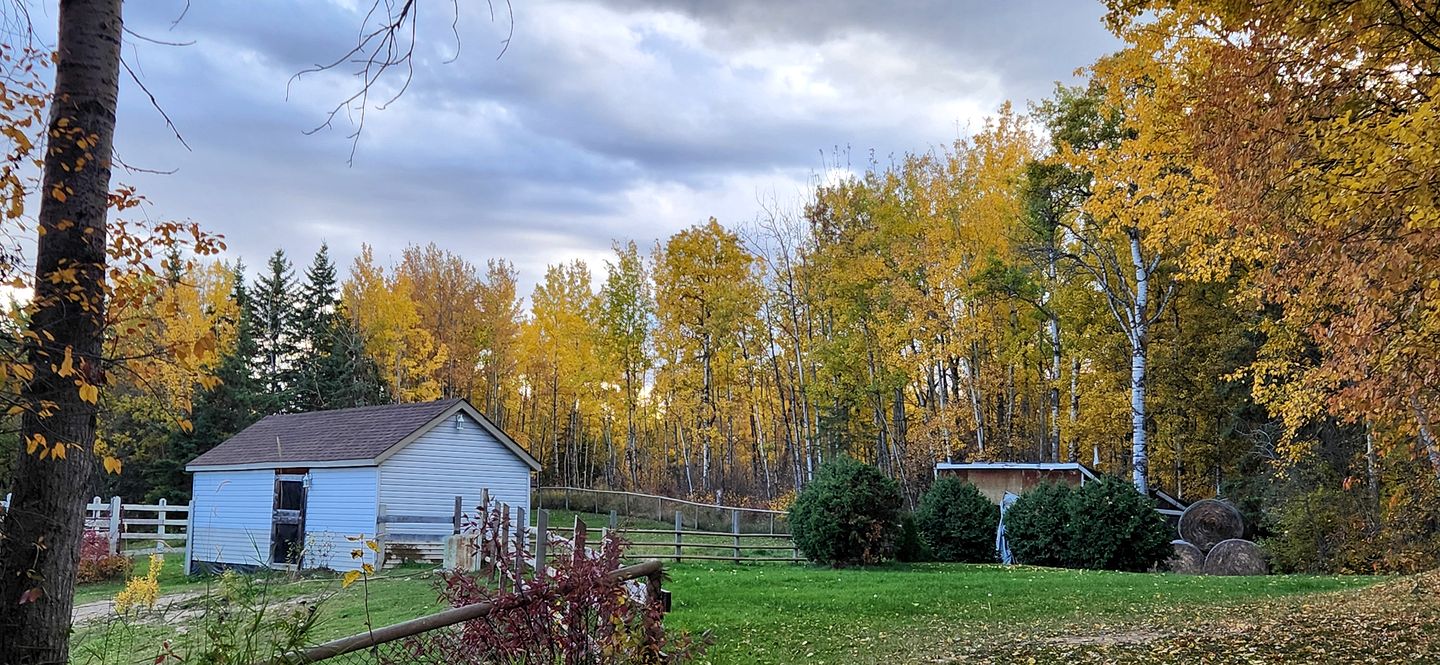 Rustic Countryside Cabin with Amazing Views in Parkland County, Alberta