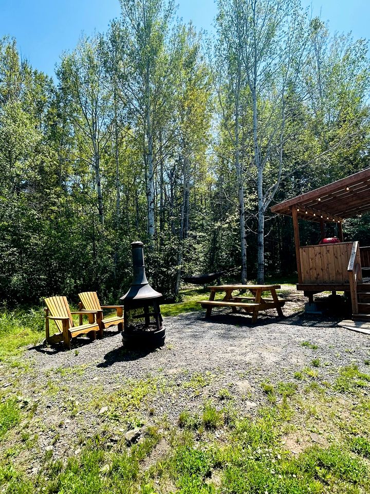 Peaceful Boat Retreat with Luxury Interior with Hot Tub in Cocagne, New Brunswick