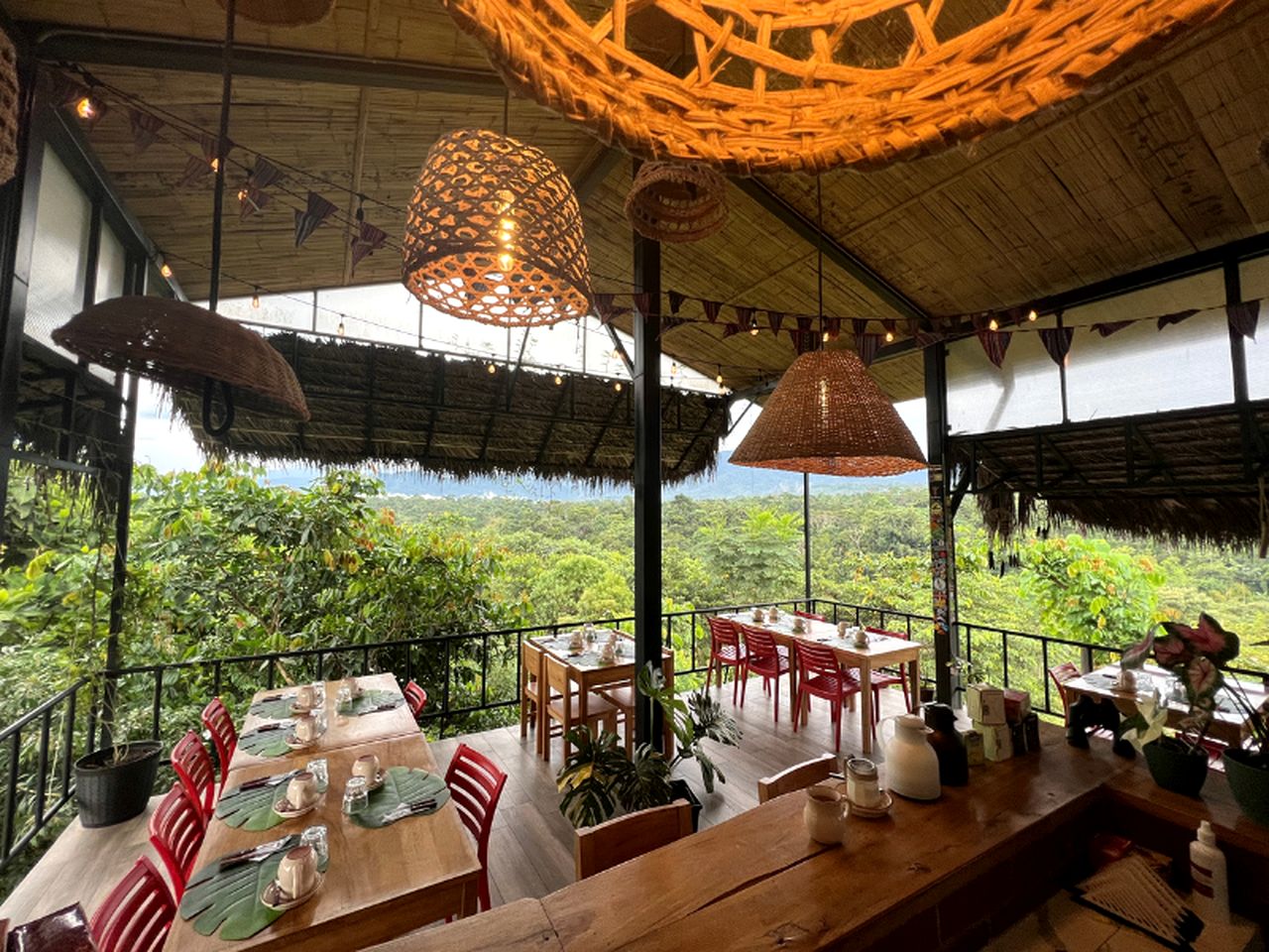 Sweet Cabins with Rainforest Views and Private Bathroom in Ecuador