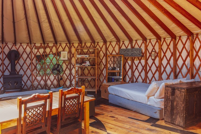 Yurts (Canada, Harrington, Quebec)