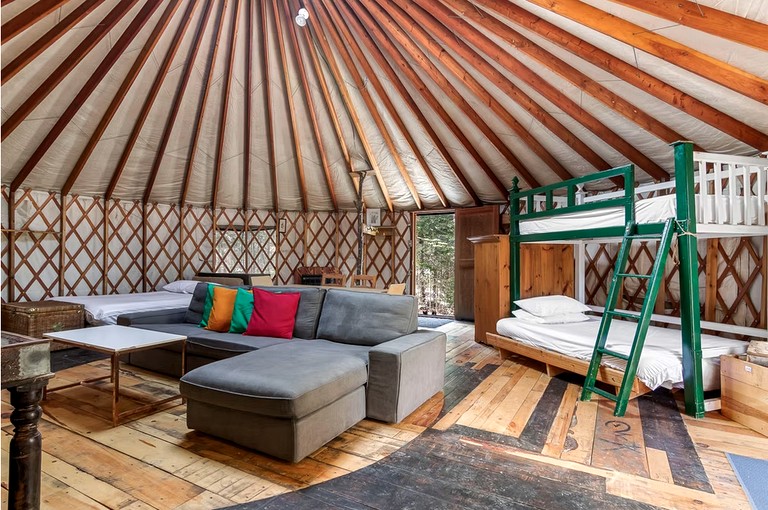 Yurts (Canada, Harrington, Quebec)