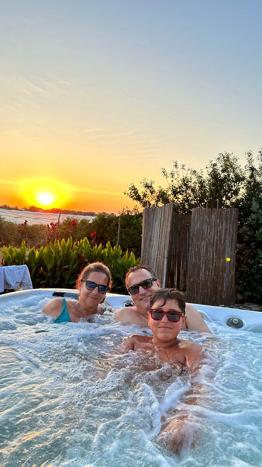 Panoramic Glamping Tent with Enchanting Patio in Santa Maria del Focallo, Sicily