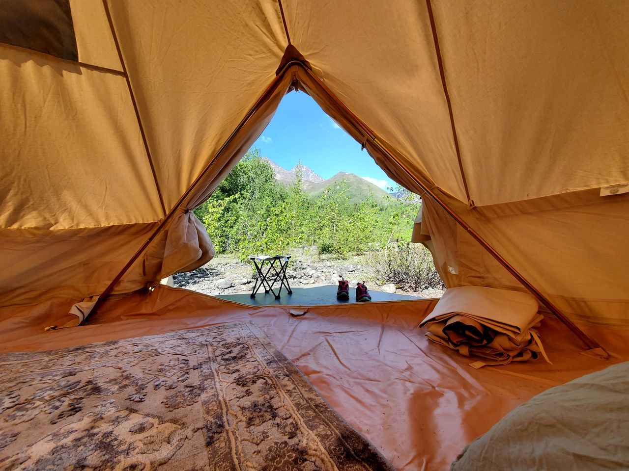 Amazing Glamping Tents Perfect for Outdoor and Nature Lovers in Chugiak, Alaska
