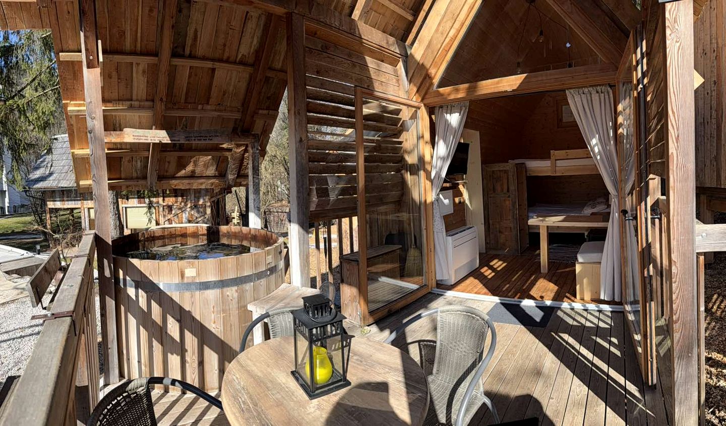 Breathtaking Tree House Rentals near Lake Bled, Slovenia