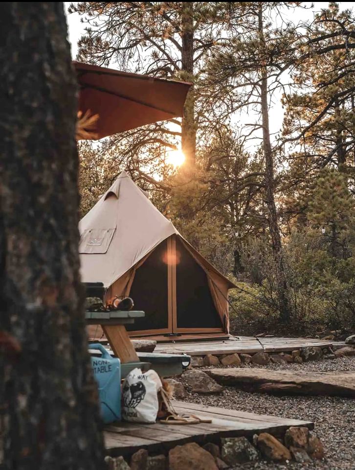 Reconnect with Nature at this Unique Bell Tent in Colorado