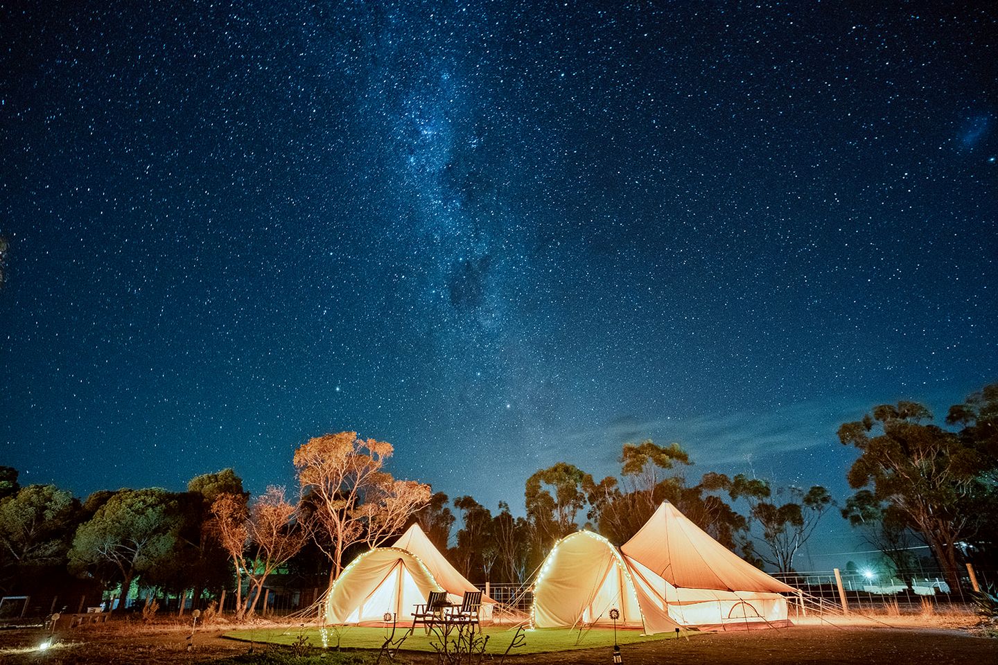 Exclusive Tents with Plenty of Outdoor Space in Lochiel, South Australia