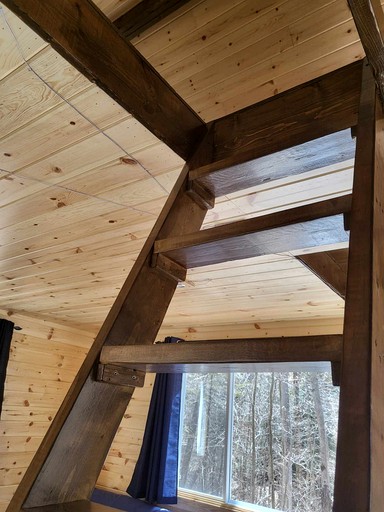 Cabins (Canada, Saint-Damien, Quebec)